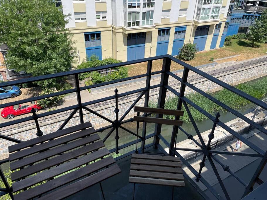 Innenstadt Refugium In Ruhiger Wasserlage+Balkon Leipzig Exterior foto