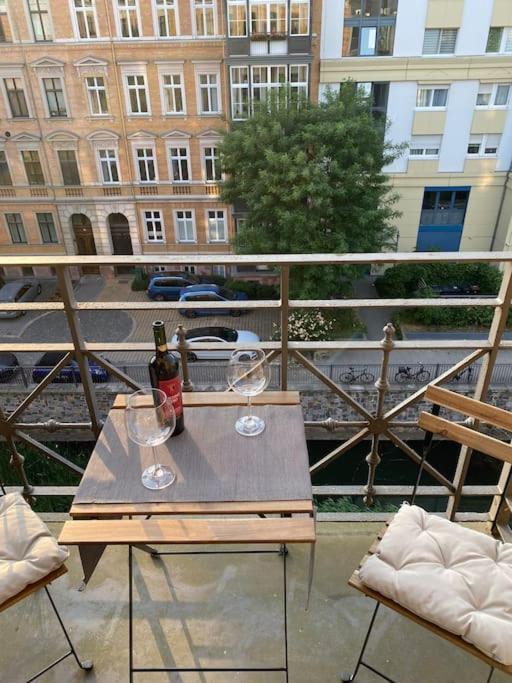 Innenstadt Refugium In Ruhiger Wasserlage+Balkon Leipzig Exterior foto