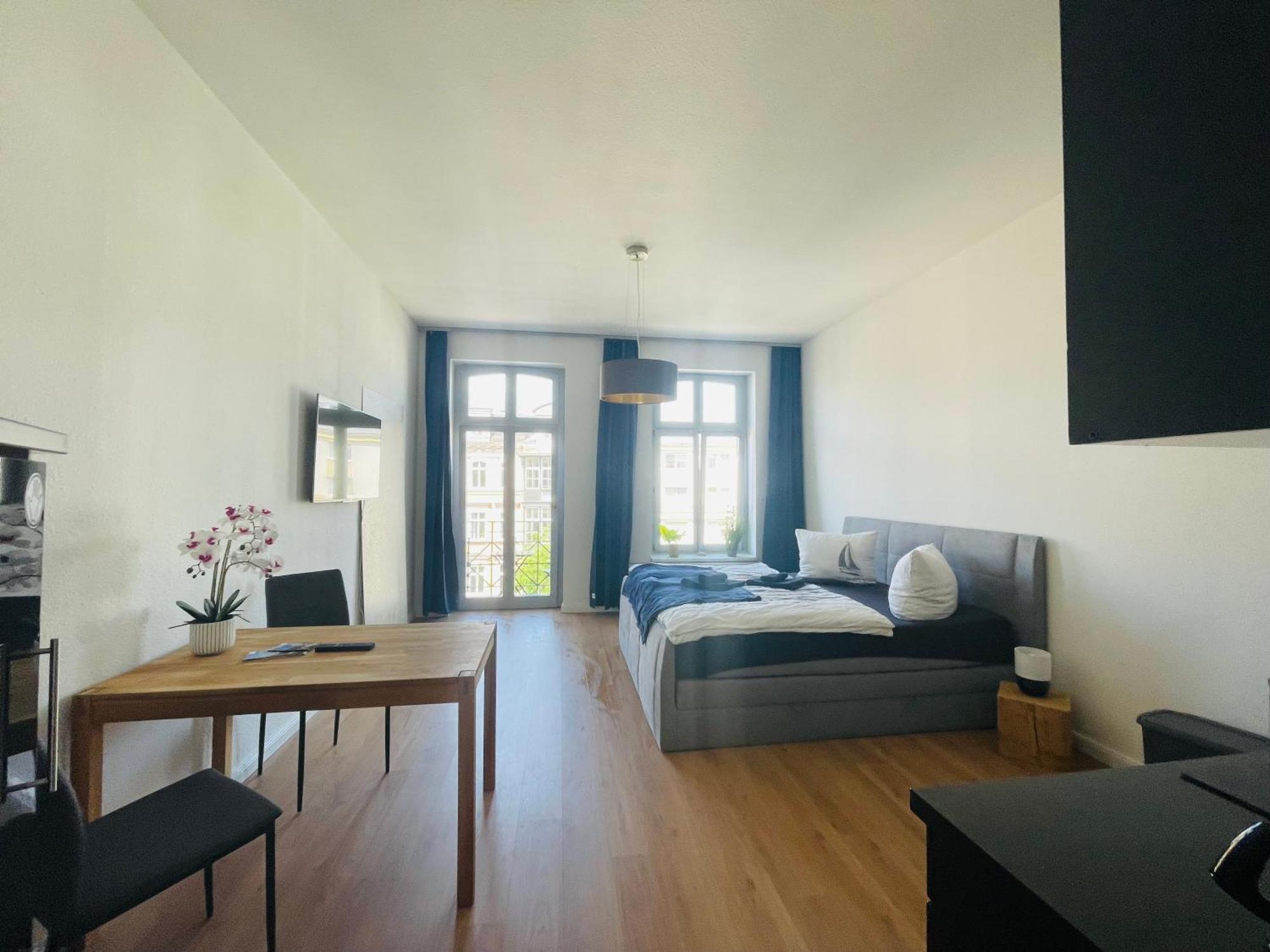 Innenstadt Refugium In Ruhiger Wasserlage+Balkon Leipzig Exterior foto